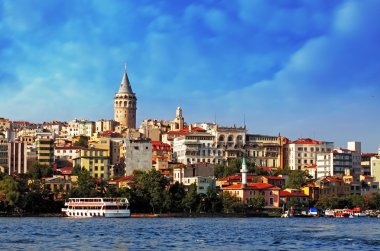 günbatımı - galata bölgesi, Türkiye, İstanbul