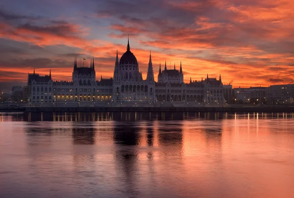 Palazzo del Parlamento di Budapest — Foto Stock