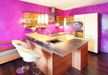 Modern mutfak bar