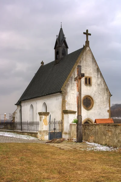 Lille kirke i Velehrad Tjekkiet - Stock-foto