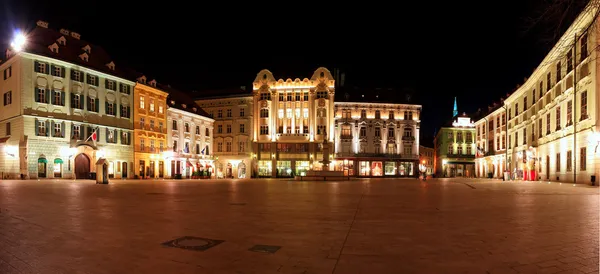 Main Square in Bratislava - Slovakia — Stock Photo, Image