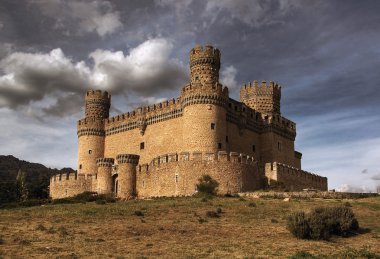 Manzanares el gerçek (İspanya), kale içinde 15. yüzyıl