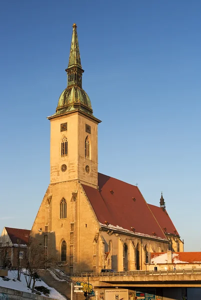 St. Martin's Cathedral - Bratislava Slovakia - Europe — Stock Photo, Image