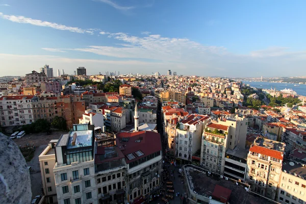 Estambul Panorama desde torre galata — Foto de Stock