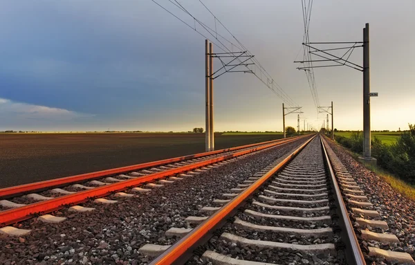 Ferrovia — Fotografia de Stock