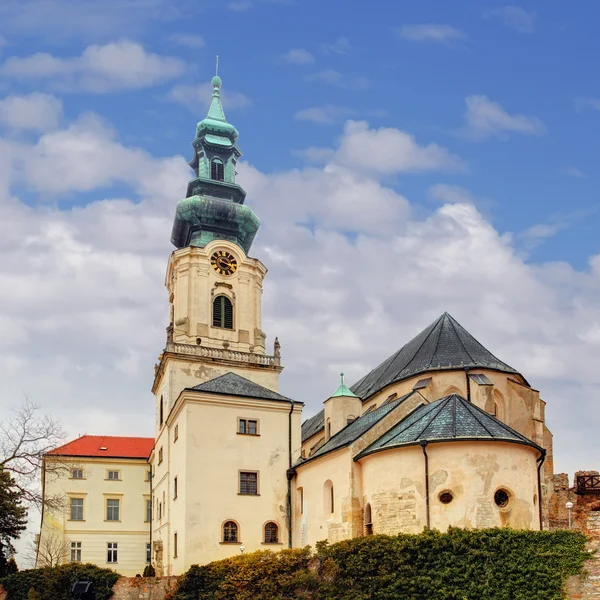 Slowakei - Nitra Burg am Tag — Stockfoto