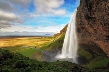 şelale İzlanda - seljalandsfoss