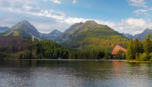 Szczyrbskie pleso — Zdjęcie stockowe