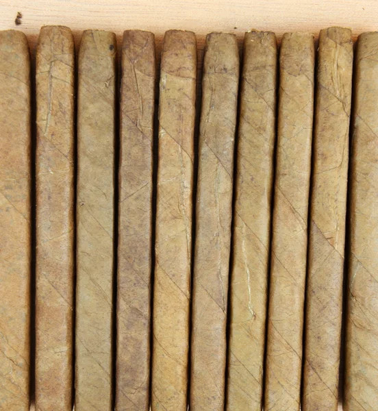 Heap of cigars isolated on white — Stock Photo, Image