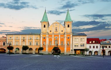 Zilina - Slovakya, marianske Meydanı