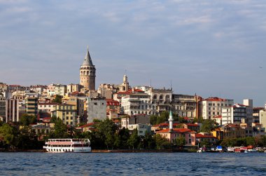 Boğaz ve galata Kulesi, istanbul, Türkiye