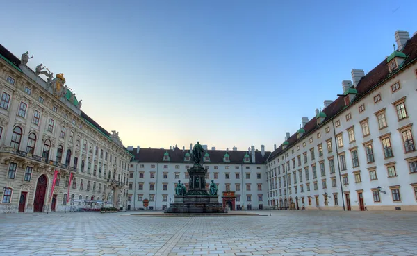 Torget i hofburg, Wien, Österrike — Stockfoto