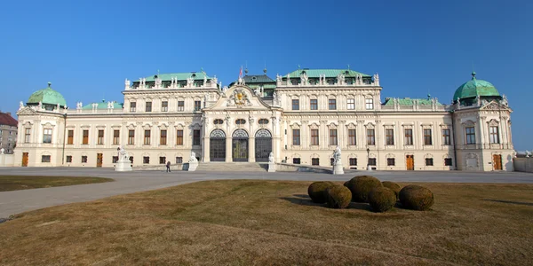 Palácio Belvedere Viena Áustria — Fotografia de Stock