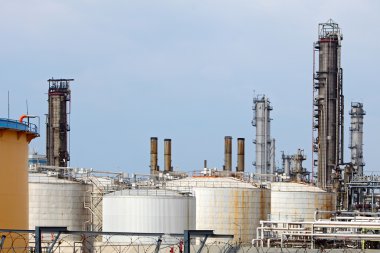 boru ve tank petrol rafinerisi - fabrika