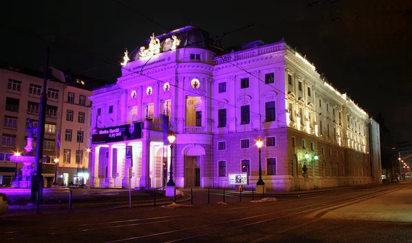 Slovak national theatre - Bratislava — Stock Photo, Image