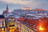 bratislava panorama - Slowakei - osteuropäische Stadt