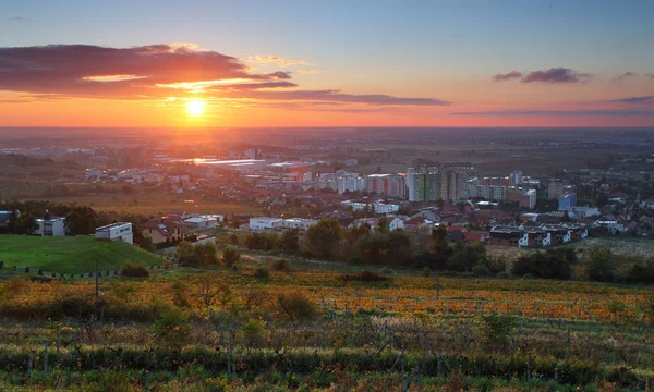 Bratislava på sunrise — Stockfoto