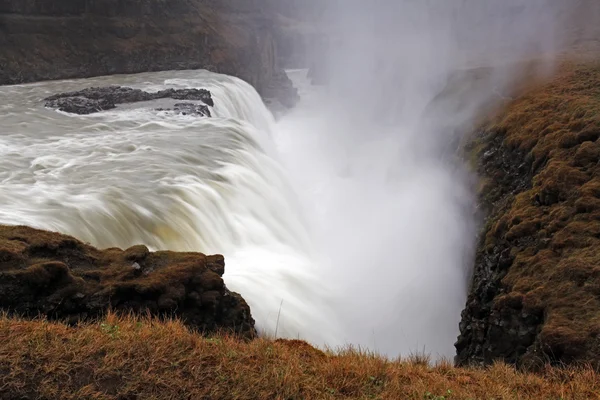 Gullfoss-Wasserfall, Island — Stockfoto