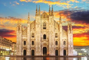 Milan - Duomo clipart