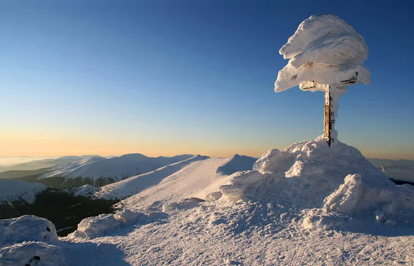 En el pico Dumbier — Foto de Stock