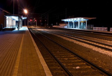 Tren istasyonu.