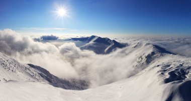 Kış Dağı Manzarası