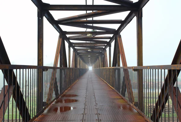 Stahlbrücke — Stockfoto