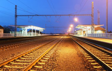 yolcu treni istasyonu