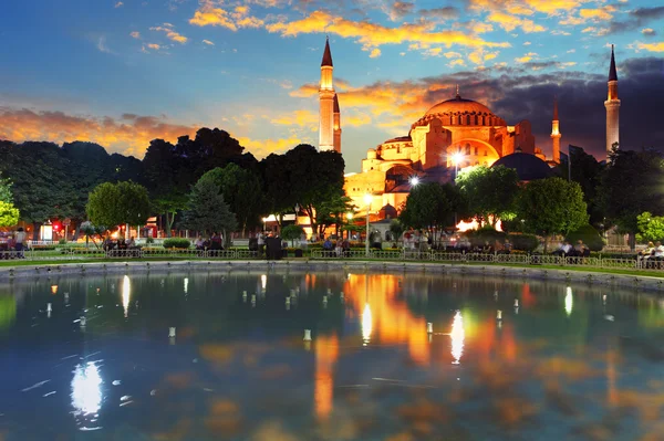 Istanbul - Hagia Sophia, Turki — Stok Foto