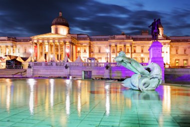 Sanat, trafalgar square, Londra National gallery
