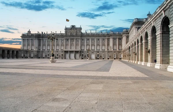 Madrider Königspalast, Spanien — Stockfoto