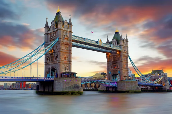 Tower Bridge a Londra, Regno Unito — Foto Stock