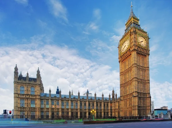 Londyn - Izby Parlamentu i big Bena — Zdjęcie stockowe