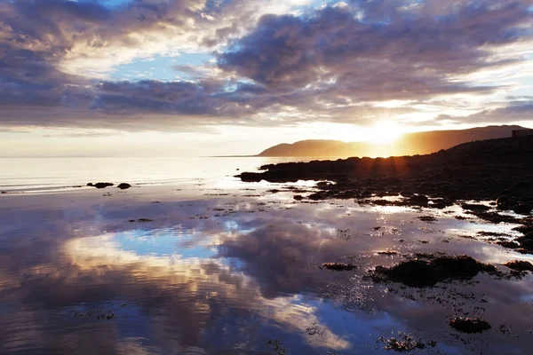 Sonnenuntergang am Meer — Stockfoto