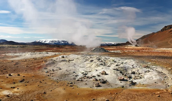 Vulkanische landschap — Stockfoto