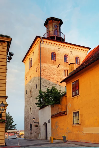 Lotrscak tower in Zagreb, Croatia — Stock Photo, Image