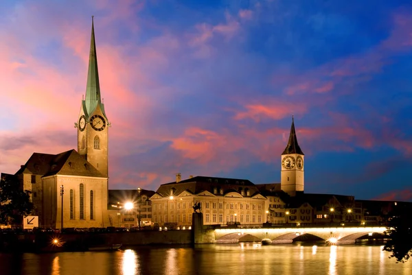 Fraumunster - Zurich — Foto de Stock