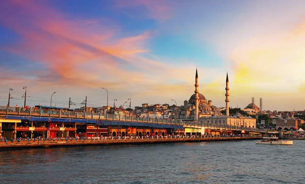 Istambul em Sunset, Turquia — Fotografia de Stock