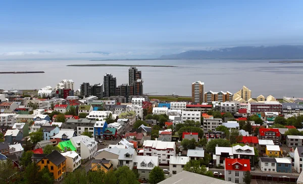 Ciudad de Reikiavik — Foto de Stock