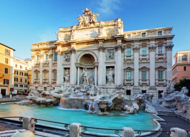 Trevi Çeşmesi, Roma, İtalya.