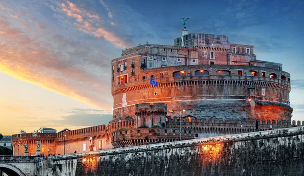 Angelo Castel - Roma, Italia — Foto de Stock