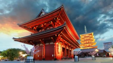 Tokyo - Sensoji-ji, Japonya Asakusa Tapınağı