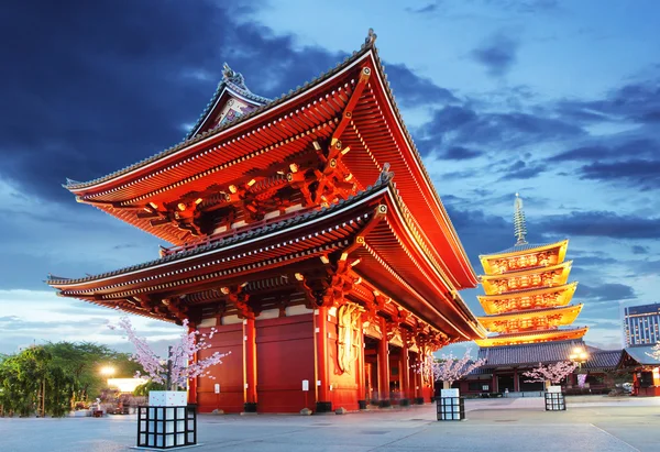 Tokyo - Sensoji, Temple in Asakusa, Japan — стокове фото