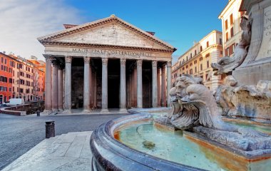 Pantheon, rome, İtalya