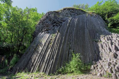 bazaltik pentagonal sütunlar - volkanik o jeolojik oluşumu