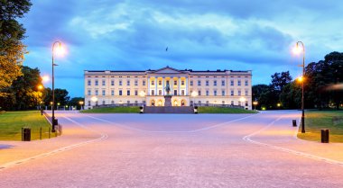 Oslo - Royal palace, Norway clipart