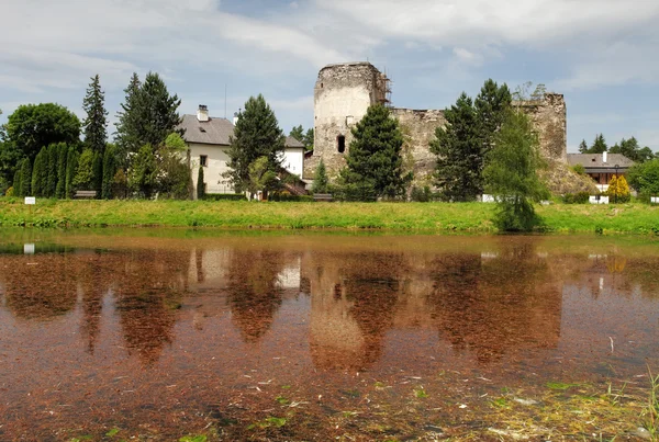 Castelo em Liptovsky Hradok — Fotografia de Stock