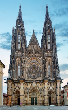 St. vitus Katedrali Prag Prag Kalesi