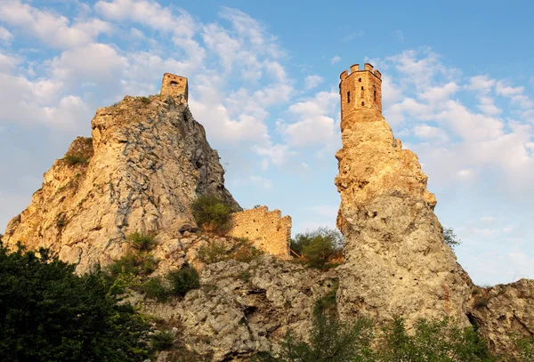 Bratislava - Ruin of castle Devin, Slovakia — Stock Photo, Image