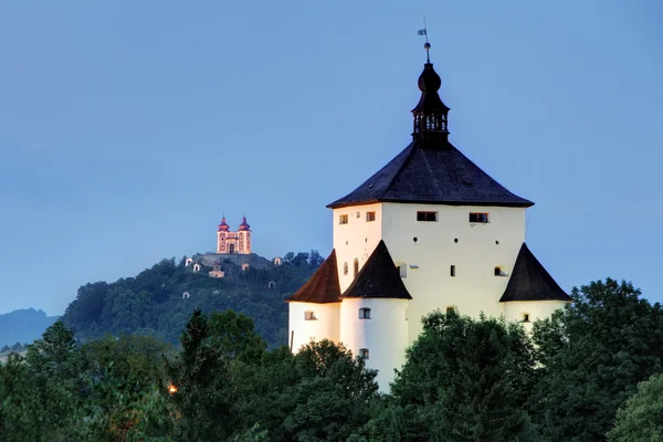 Nuovo Castello a Banska Stiavnica, Slovacchia — Foto Stock